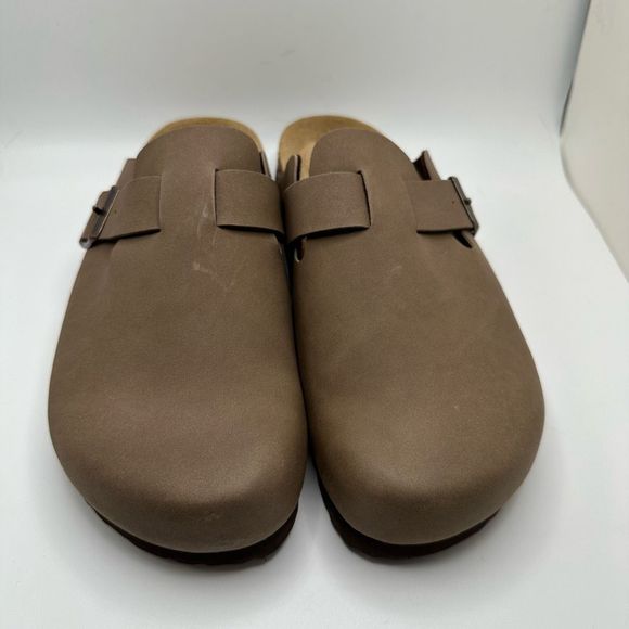 CUSHIONAIRE Womens Clog 10 BROWN - Picture 2 of 7